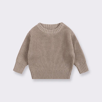 0-6T Newborn Kid Baby Boy Girl Winter Clothes Toddler Baby Sweater Infant Knit Pullover Top Casual Basic Top Knitwear Outfit