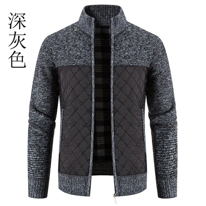 Men Sweater Jacket Fashion Winter