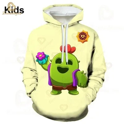 4T-16T Anime Cosplay Hoodies Sweatshirts Hoodie Kids 3D Print Costume T Shirt Short Sleeve New 2025 Cartoon Tops Tee