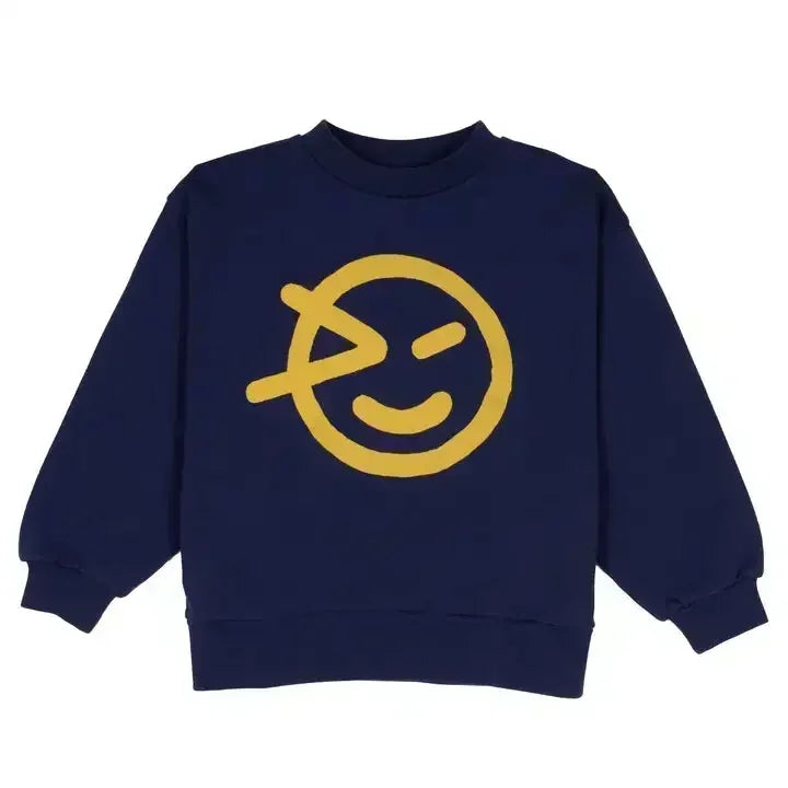 OUYANG&IVAN Kids Cotton Sweatshirt 24 AW Wyn New Autumn Children Magenta Velour Jumper Boy Girl Loose Warm Top Sweaters Outwear