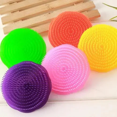 Soft Silicone Shampoo Brush Head Massage Brush Personal Care Bathroom Products Hair Washing Hair Scalp Massage Comb