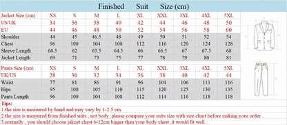 Men's Suit Handsome Casual 2 Piece Suit For Men Wedding Tuxedos Notched Lapel Groomsmen Business  Prom Blazer