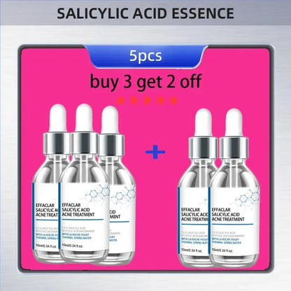 Salicylic Acid  Solution Essence Shrink pores and Acne Spot Removing Shrink Pores Oil-Control Brighten Face Skin Makeup