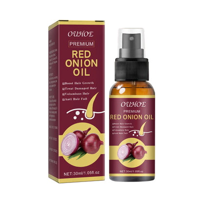 Hair Growth Serum Spray Prevent Hair Loss Scalp Treatment Improve Alopecia Strengthening Anti Dry Frizz Red Onion Essential Oil