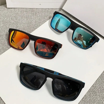 UV400 Sunglasses for Men Driving Special Large Frame Shading Tawny Sunglasses for Women