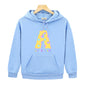 A for Adley Letter Print Sweatshirts Boy Girl Baby Clothing Japanese Anime Kids Blouse Tops Cartoon Sudadera Autumn Winter Coat