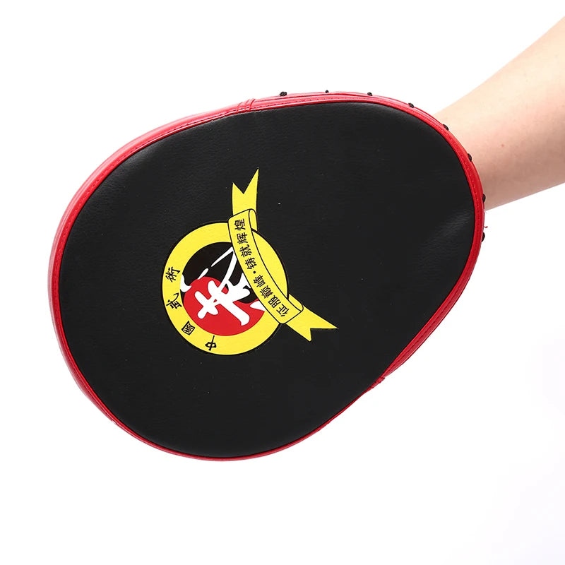 1pcs New Red Training Focus Punch Pads Hand Target Kick Pad Kit Sparring Boxing Bags Thickened Karate Training Mittesa