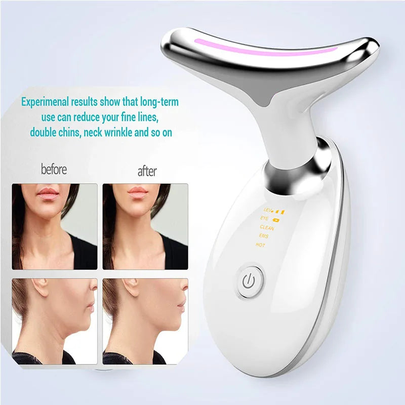 Facial Beauty Instrument Beauty Machine Anti-Wrinkle Chin And Neck Facial Massage Instrument Wrinkle Skin Care Tools