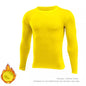 Men Women Kids Children Boy Girl Running Long Fleece Thermal T Shirt Fitness Sport Basketball Football Gym Bottom Clothes Tee 25