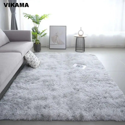 VIKAMA Modern Minimalist Luxury Living/Bed Room Carpet Silk wool Sofa Coffee Table Bedroom Bedside Non-slip Easy-to-clean Carpet