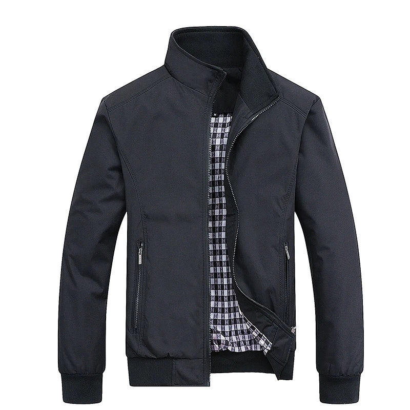 Men's Lightweight Casual Windbreaker Jacket