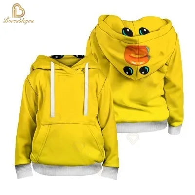 4T-16T Anime Cosplay Hoodies Sweatshirts Hoodie Kids 3D Print Costume T Shirt Short Sleeve New 2025 Cartoon Tops Tee