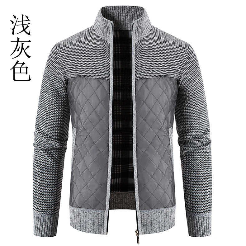 Men Sweater Jacket Fashion Winter