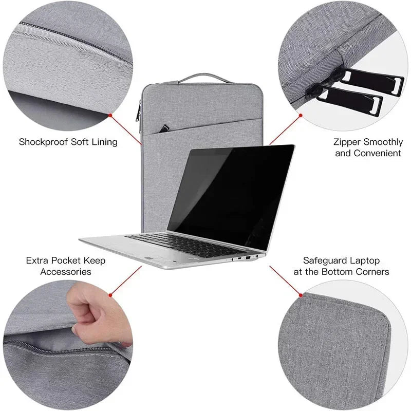 Tablet Handbag Case For Xiaomi RedMi Pad SE 11"10.61"12.1"Tablet Cover Xioami Pad 5 11 6s Pro 12.4 Pad 6 Max 14"Sleeve Bag Pouch