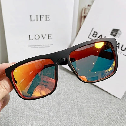 UV400 Sunglasses for Men Driving Special Large Frame Shading Tawny Sunglasses for Women