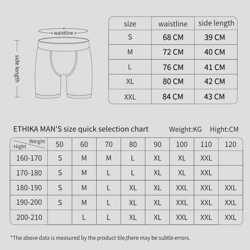 6Pcs Fashion Printed Men Underwear Boxer Cueca Male Lingerie Panties Men Underpants Boxershorts Sexy Men's Boxer Briefs S-XXL