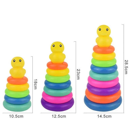 Montessori Baby Toy Rolling Ball Tower Montessori Educational Games For Babies Stacking Track Baby Development Toys 1 2 3 Years (Toy)