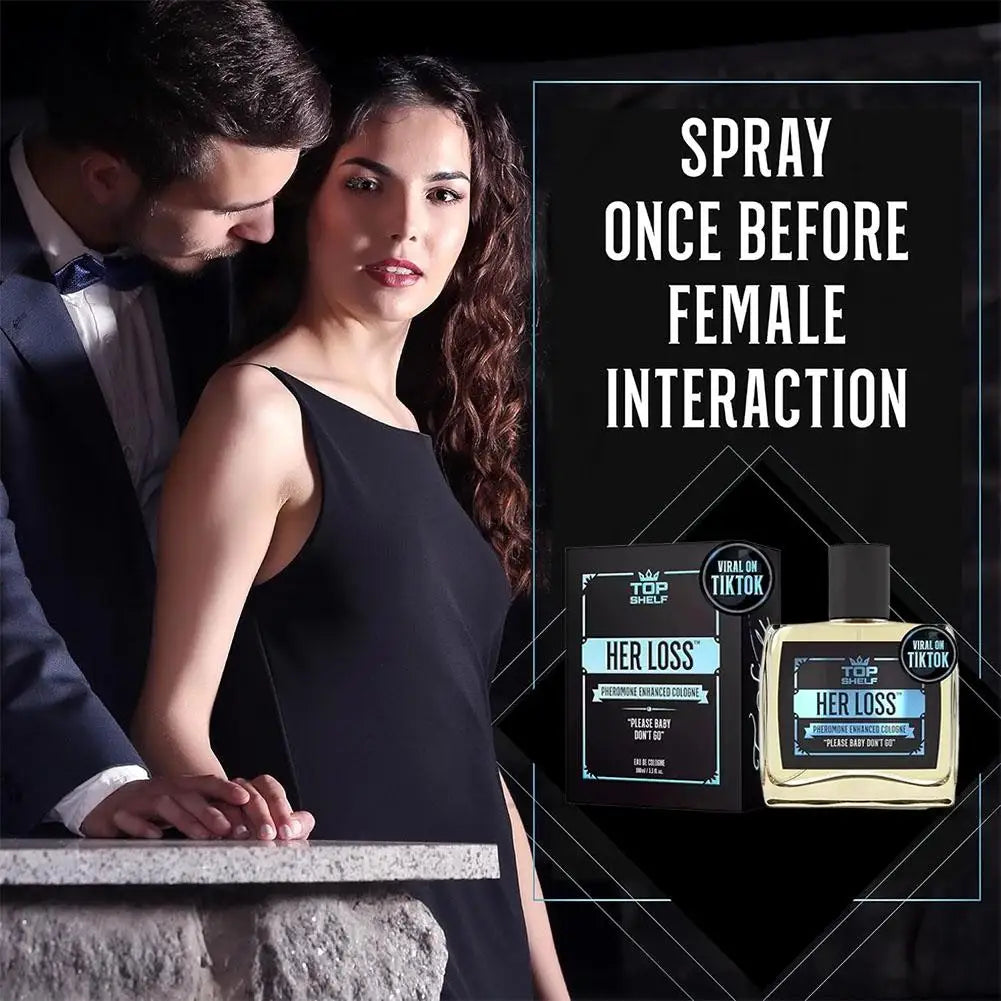 Men Perfume Pheromone Cologne Her Loss Attraction & Confidence Long-lasting Irresistible Scent Spray Feromonas Perfume