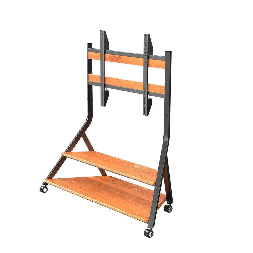 50" to 100" TV mobile carts stand for meeting rooms, schools, advertising halls tv trolley tv mounts & carts