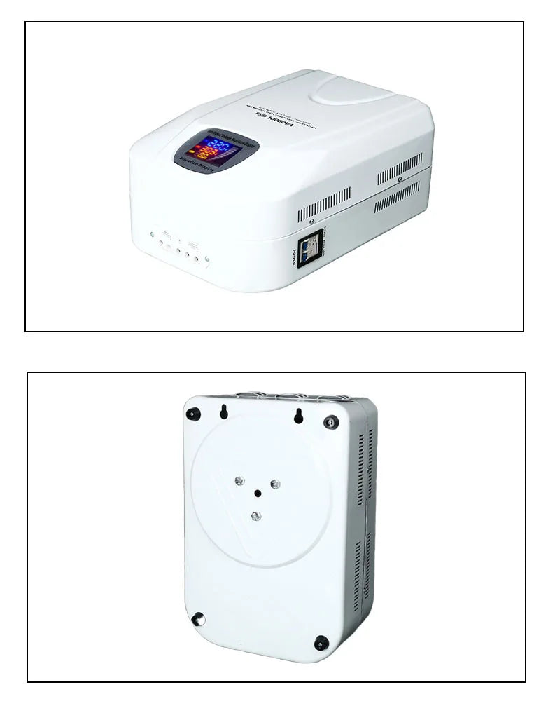 SHGF Input 90-270V 10kva Servo Wall Mounted Installation 220V 110v Voltage Stabilizer Household Appliance Protection