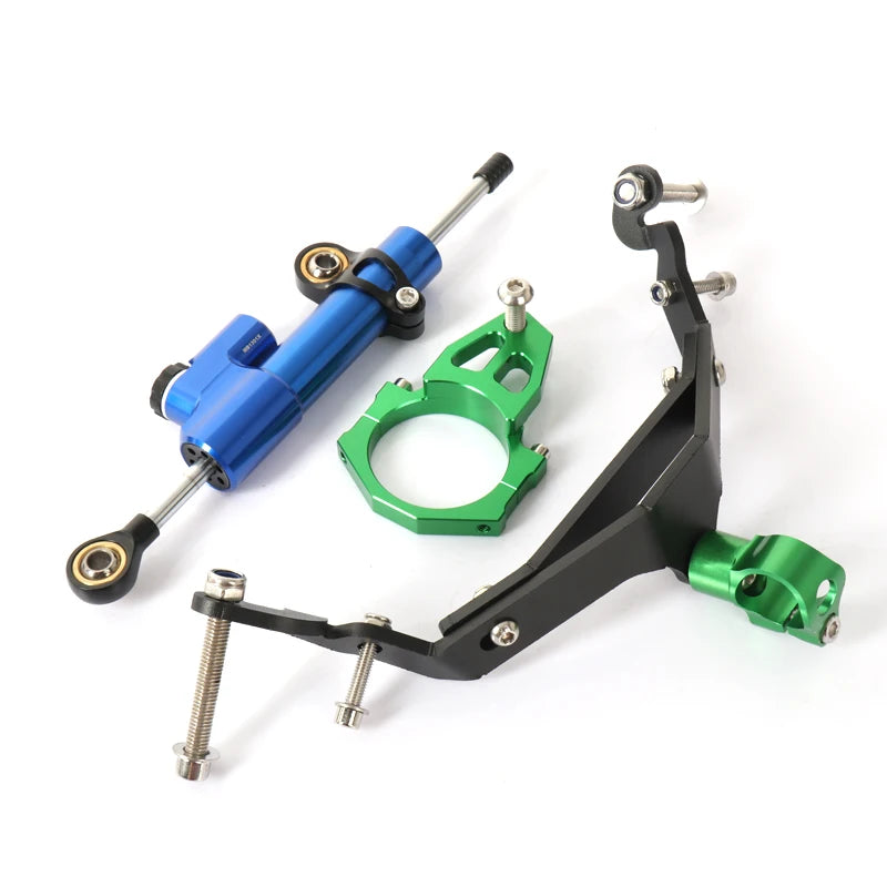 Motorcycle Steering Damper Bracket Stabilizer Mounting Kit Aluminum For Kawasaki Z900RS z900rs Z 900 RS 2018-2025