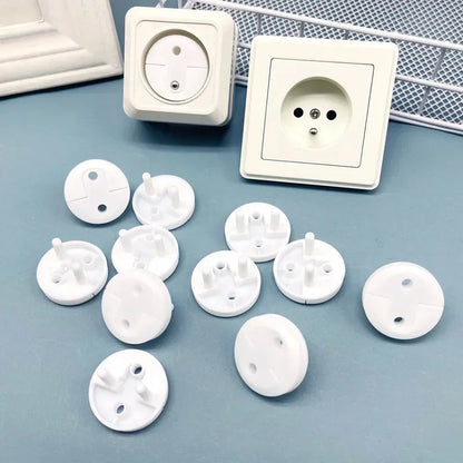 5pcs/10pcs Children Anti Electric Shock Protector Cover Baby Security Protection Electrical Safety Socket Protective Cover