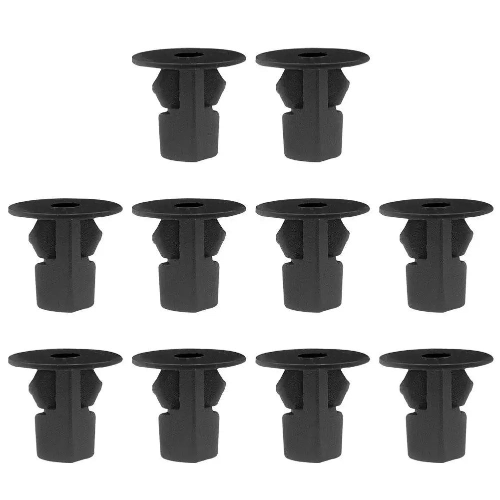 Car Liner Clips Screw Fit 9mm Plastic Hole For Toyota Camry For Tacoma Tundra Bumper Door Panel Liner Clips Retainer O7M2