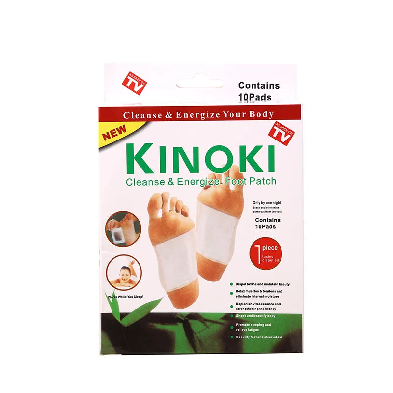 Beauty Health Korean Foot Paste Wormwood Foot Patch KINOK Hot Sale Cleansing Detox Slimming Product Improve Sleep