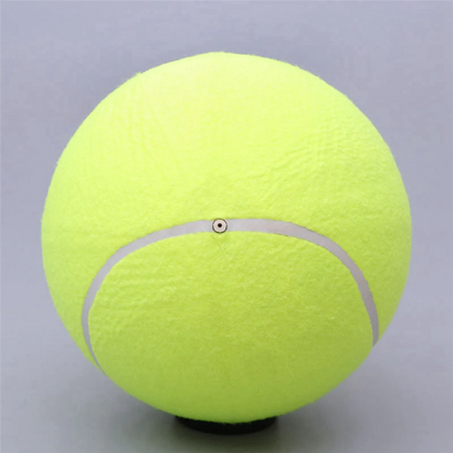 2X Pet Bite Toy 24CM Giant Tennis Ball for Dogs Chew Toy Inflatable Tennis Ball Signature Pet Toy Ball Supplies