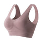 S-5XL Women Seamless Bra Sports Bras Top Female Breathable Soft Brassiere Wireless Nopads Bra Crop Top Solid Color Sexy Lingerie