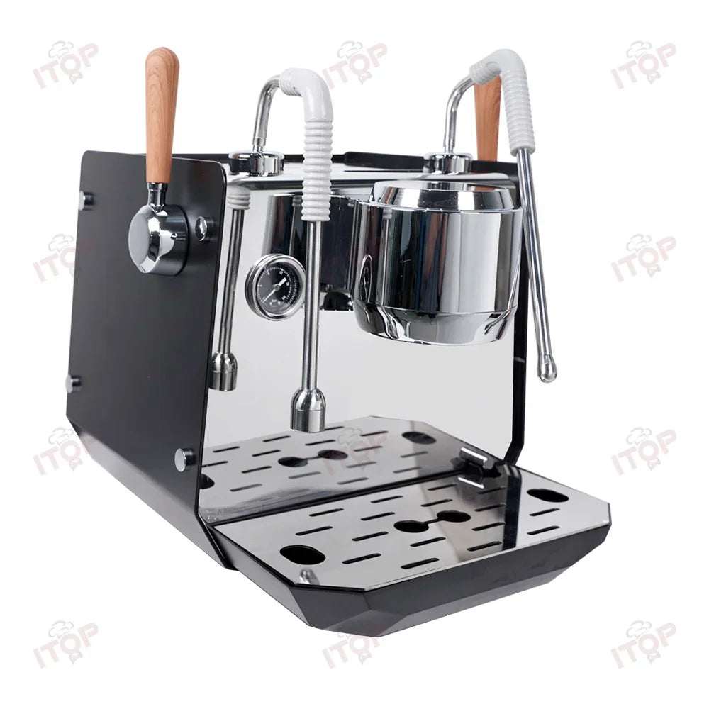 15Bar Cafe Commercial Espresso Machine Professional Coffee Machine For Business Commercial Electronic Control Espresso Machine