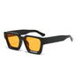 SHAUNA Ins Popular Women Square Sunglasses Retro Men Tinted Shades UV400