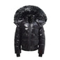 AS Winter kids Down Jackets bomber design coats with nature fur