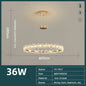 2025 Modern Crystal LED Chandeliers Lamp For Living Dining Room Home Decor Lights Bedroom Dining Table Ligthing Indoor Luminaire