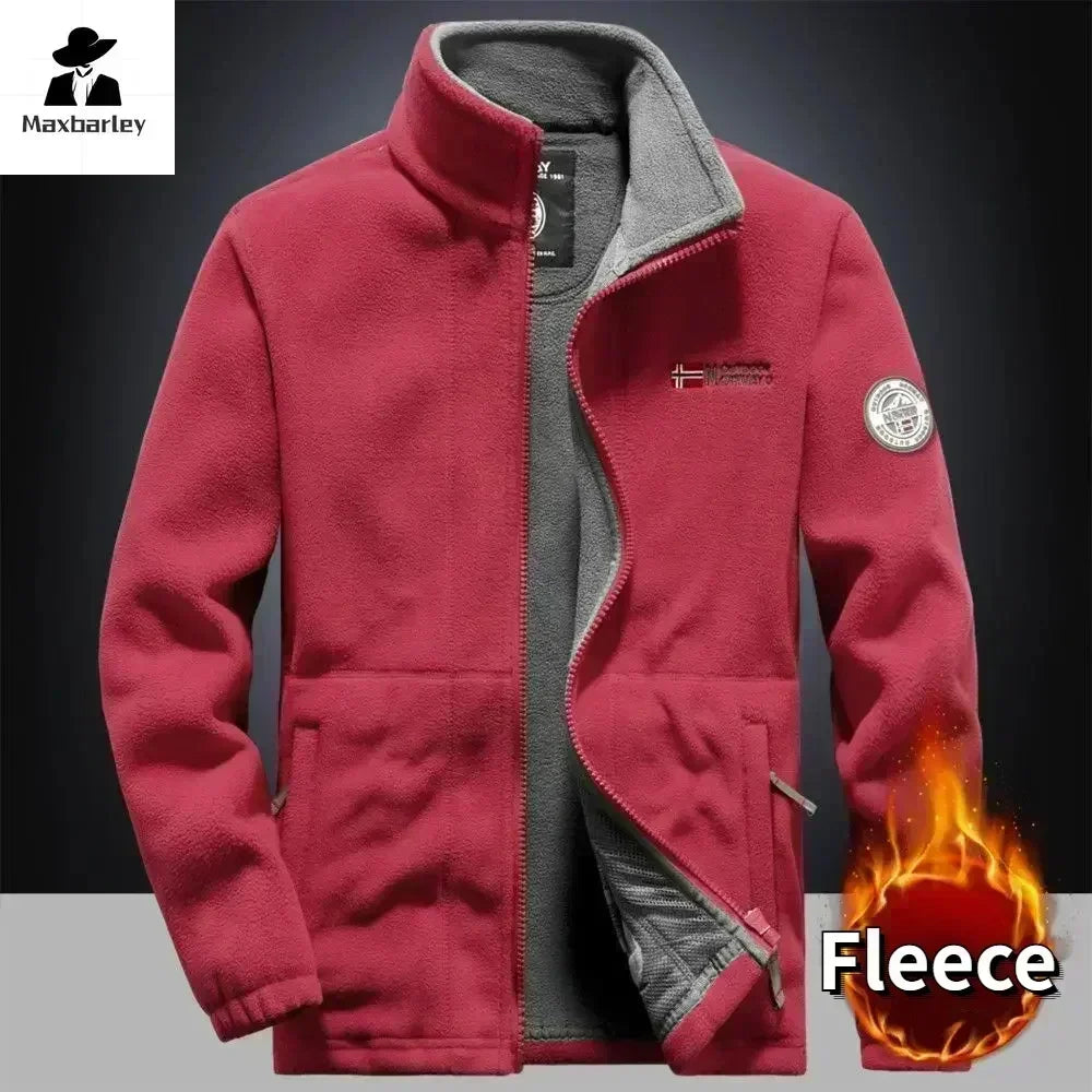 Men's Winter Fleece Ski Jacket