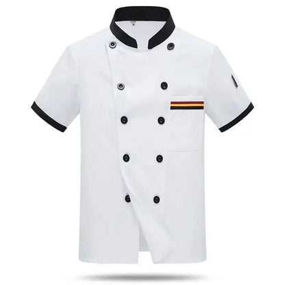 Professional Short/LONG Sleeve Chef Jacket for Food Service Industry Restaurant Chef Coat  Chef Jacket Uniform