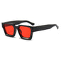 SHAUNA Ins Popular Women Square Sunglasses Retro Men Tinted Shades UV400