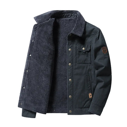 Men's Wool-Lined Winter Jacket