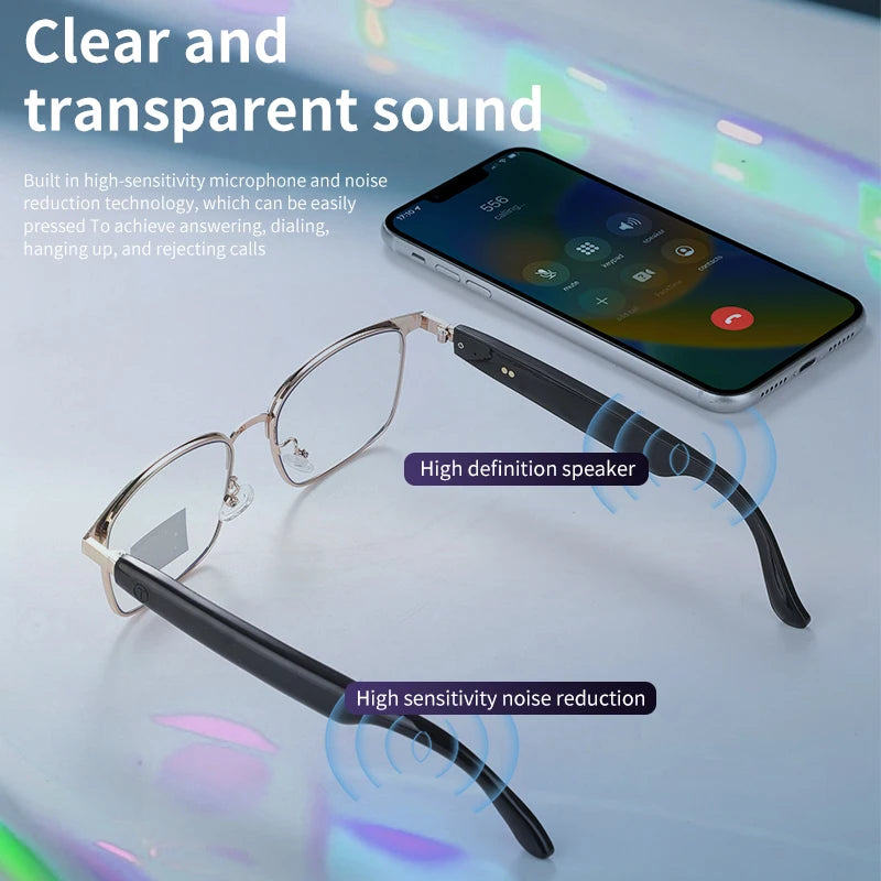 Fashion Sunglasses GS06 Smart Color-changing Bluetooth Glasses Color Change In 3 Seconds For Call/Music /Driving/Navigation