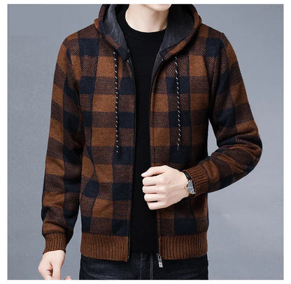 Men Sweater Jacket Fashion Winter