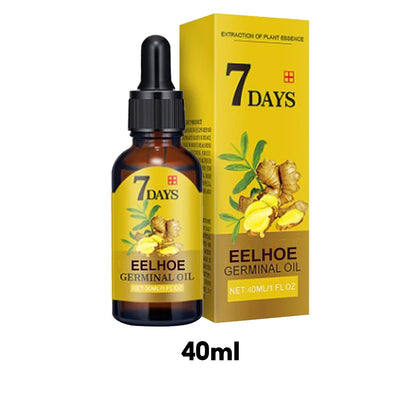 EELHOE Ginger Hair Growth Oil Natural Essentail Anti-Hair Loss Treatment Hair Hydrating Growth Nutrient Solution Care Products