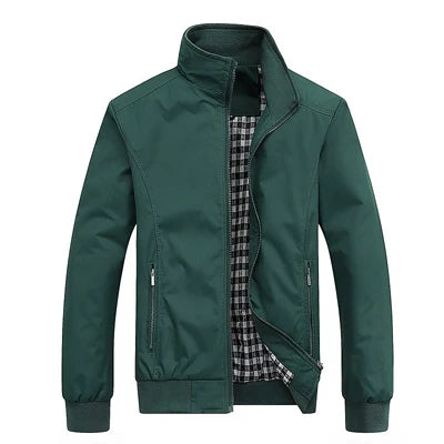 Men's Lightweight Casual Windbreaker Jacket