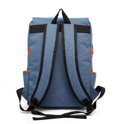 Vintage 16 inch Laptop Backpack Women Canvas Bags Men canvas Travel Leisure Backpacks Retro Casual Bag School Bags For Teenagers