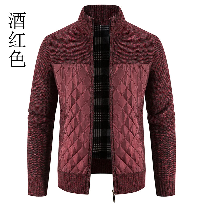 Men Sweater Jacket Fashion Winter