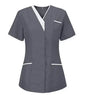 2025 New Hospital Hand Washing Clothes Tops Pure Cotton Skin Friendly Nursing Work Clothes Tops Waiter Uniform Work Clothes