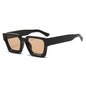 SHAUNA Ins Popular Women Square Sunglasses Retro Men Tinted Shades UV400