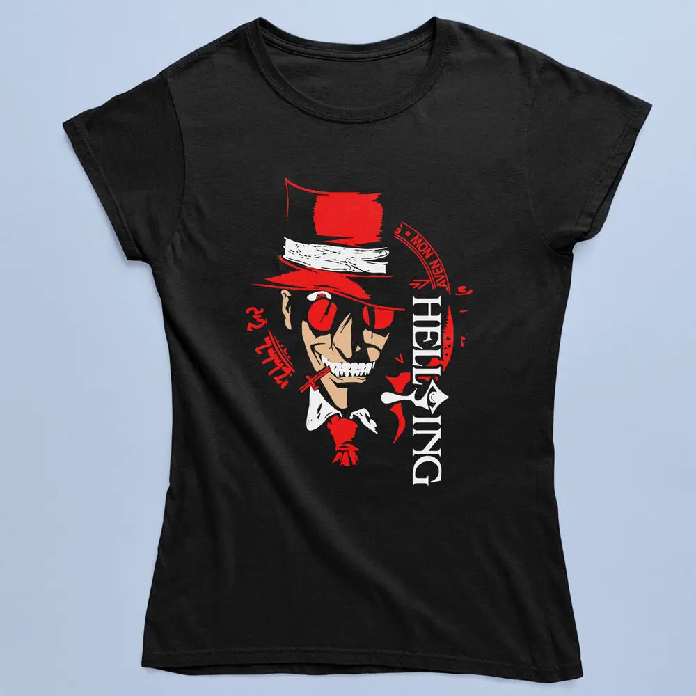 Hellsing Alucard Vampire Graphic T-Shirt – Anime Horror - Men, Women, Kids Tee