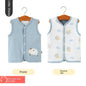 Baby Vest Spring and Autumn Thin Cotton Girls' Sweetheart Waistwear Neonatal Belly Care Boys' Horse Jacket Children's Vest