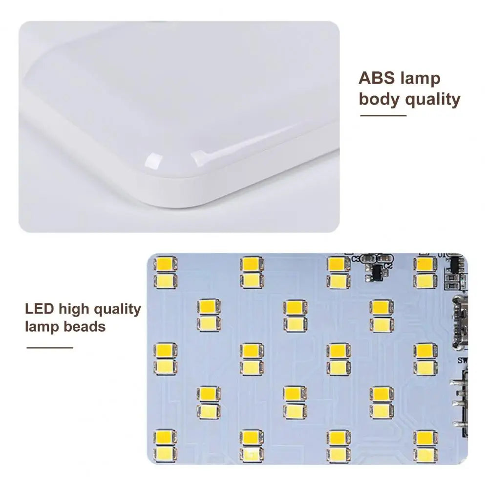 Motion Sensor Led Light Usb Charging Square Lamp for Bedroom Kitchen Stair Hallway Wardrobe Cupboard Lighting