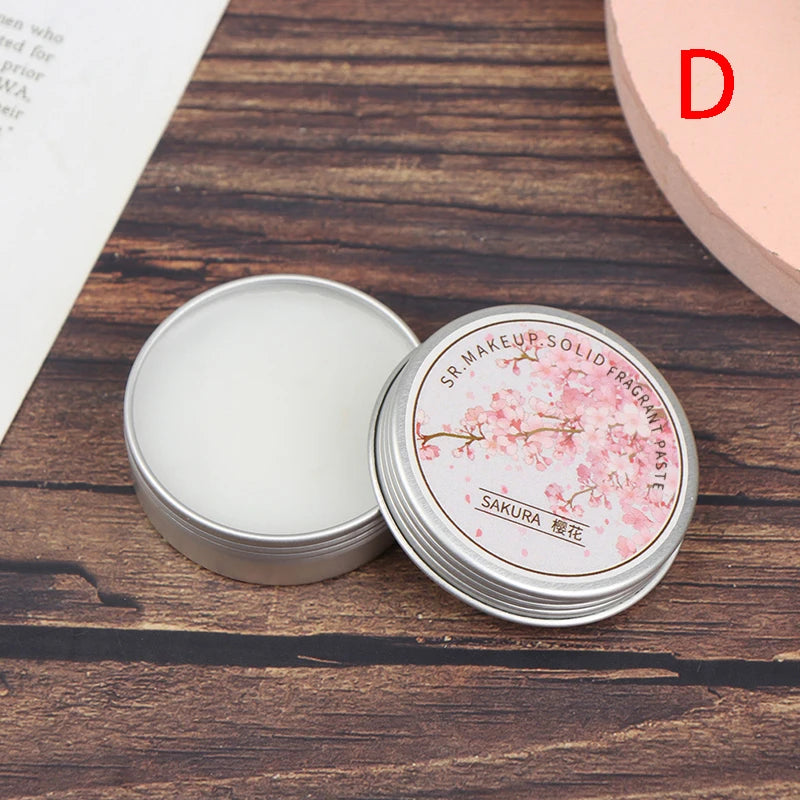 Women Solid Perfume Portable Balm Long-Skin Fragrance Fresh And Elegant Women Solid Perfume Body Aroma Gift